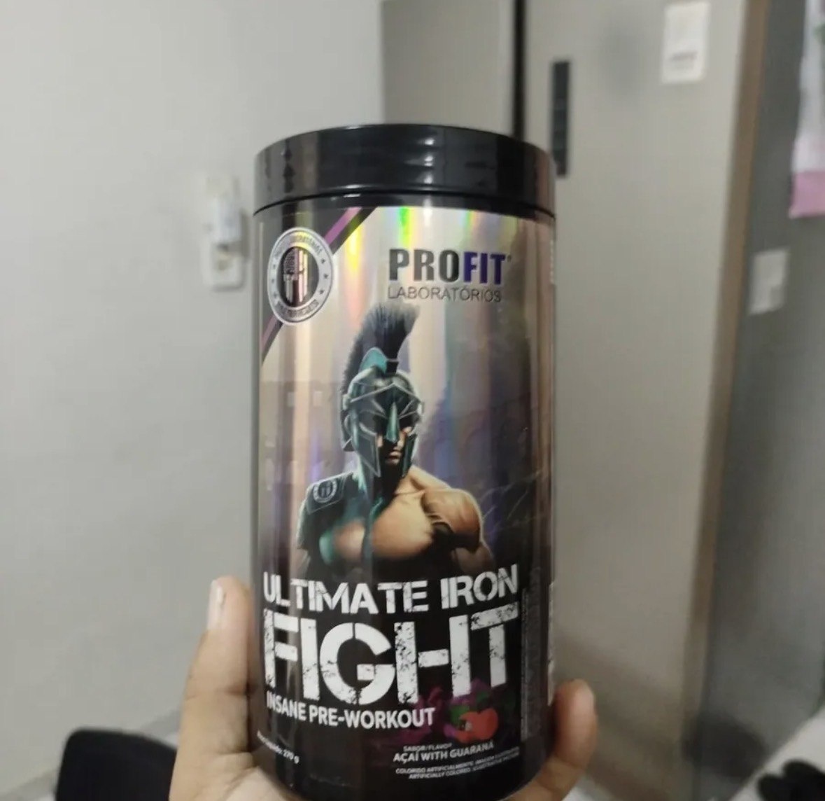 Pré Treino Sabor Açaí com Guaraná 270g Profit Labs Sem Glúten