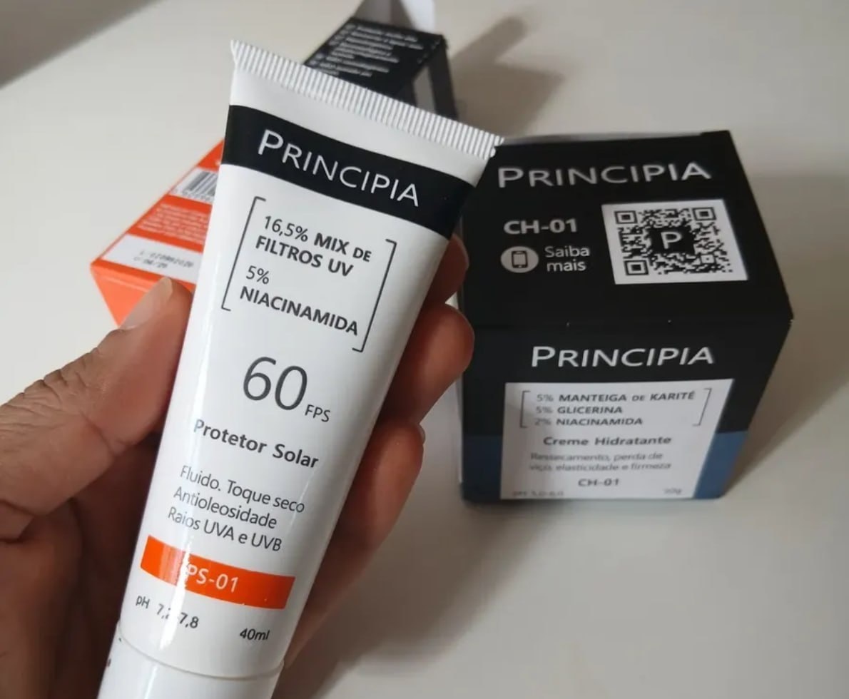 Principia Kit Hidratação e Proteção Facial CH-O1  PS-01