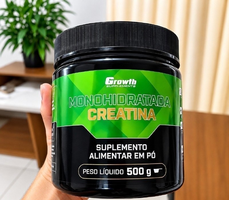Creatina 100 Pura Growth 500g