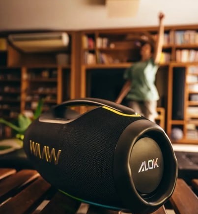Waaw Caixa de Som Boombox by Alok