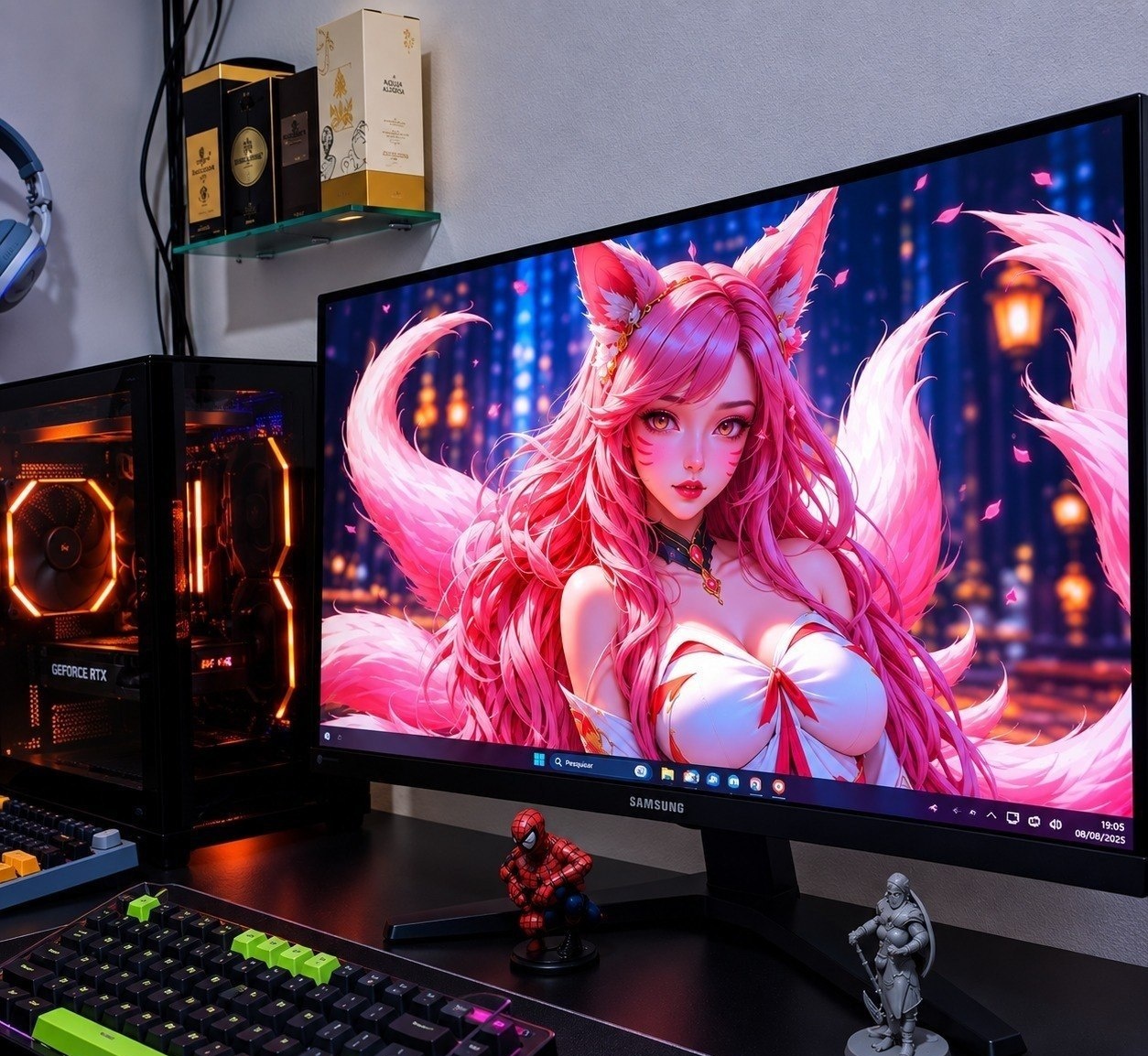 Monitor Samsung Odyssey 27 G40 FHD 240Hz IPS 1ms