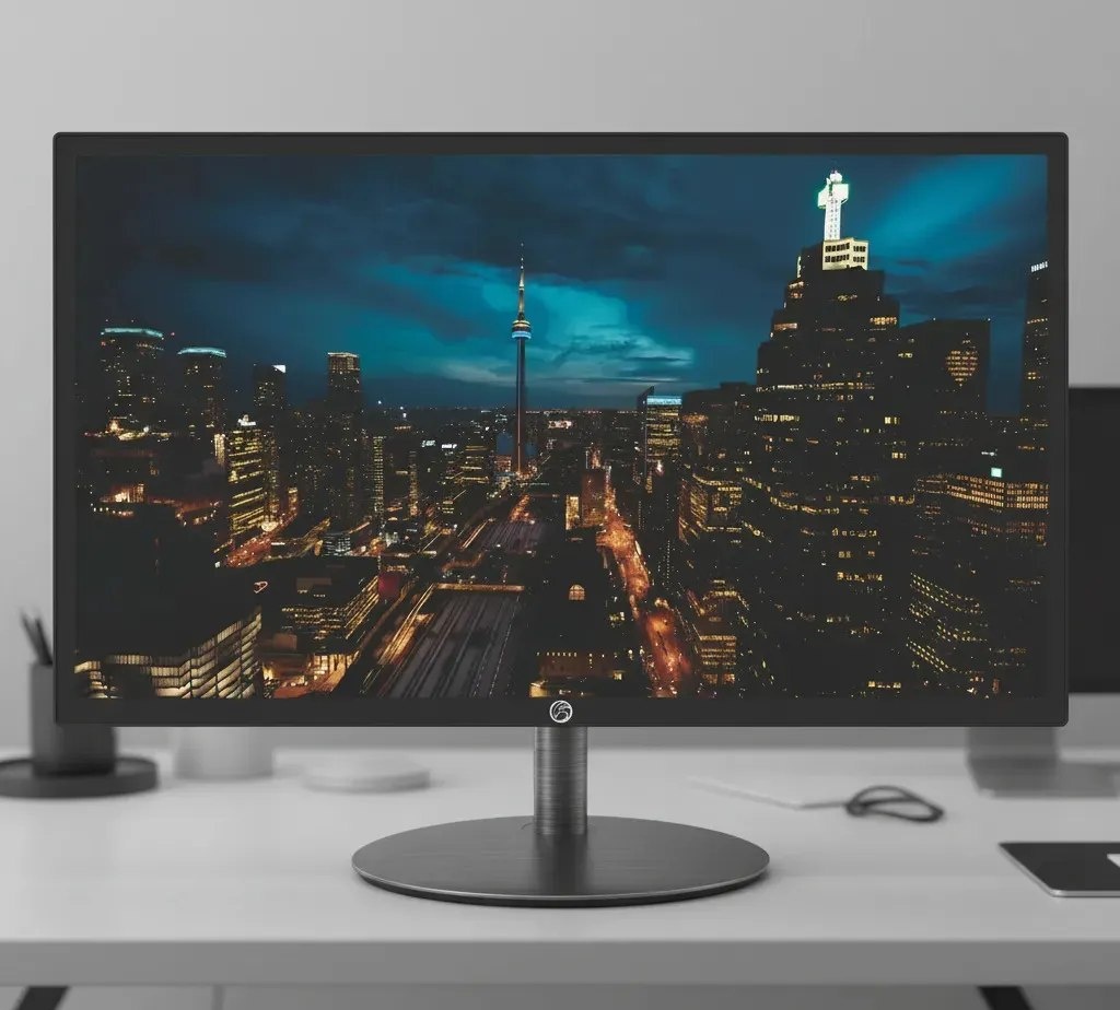 Monitor LED 20 Brazil PC 20WR - 1600x900, 75Hz, 5ms - HDMIVGA - Preto