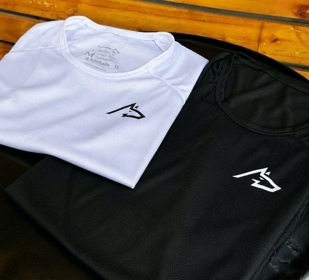 Kit com 2 Camisetas Dry Wolf Alpha