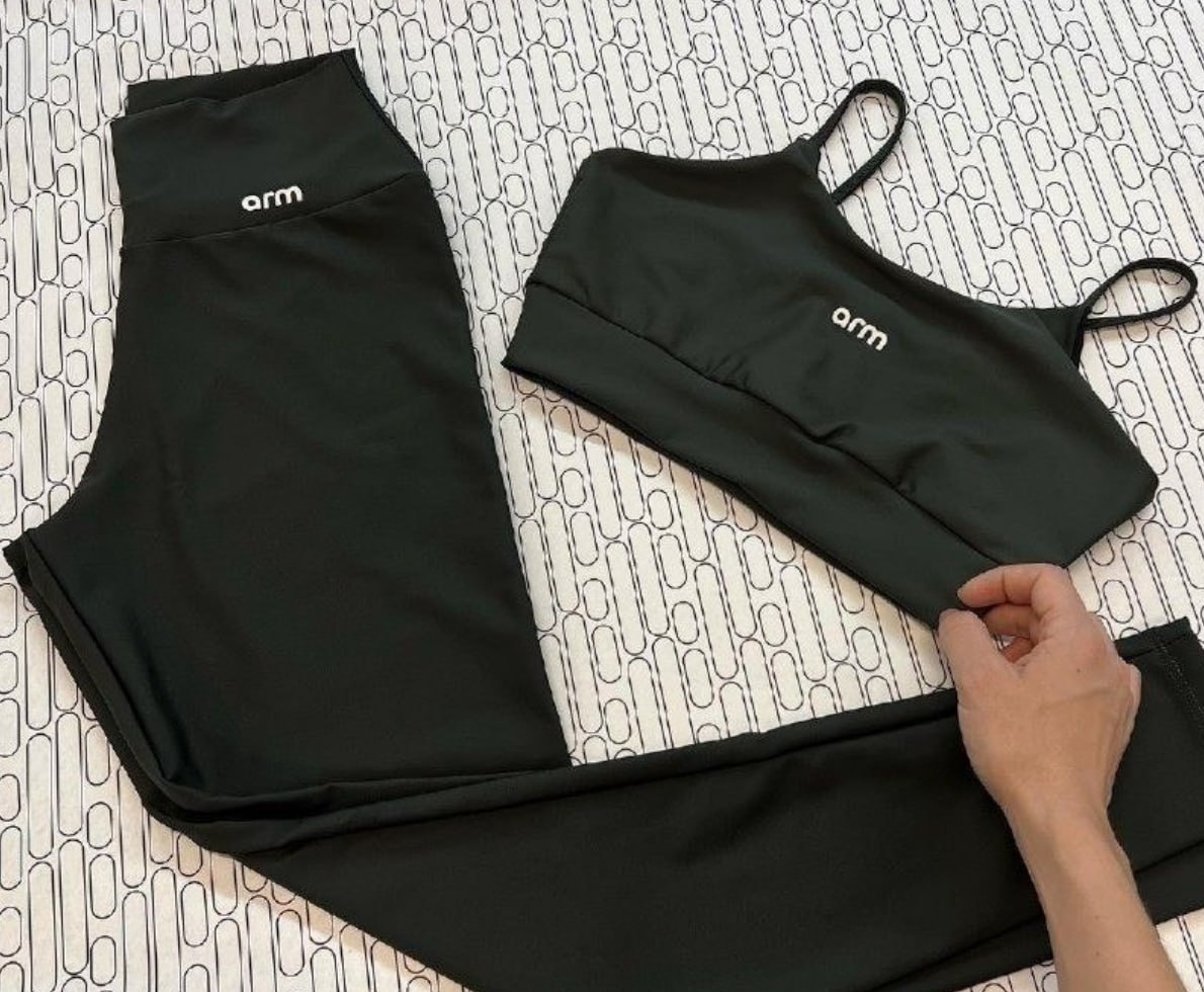 Conjunto Fitness Compact Top e Legging Arm
