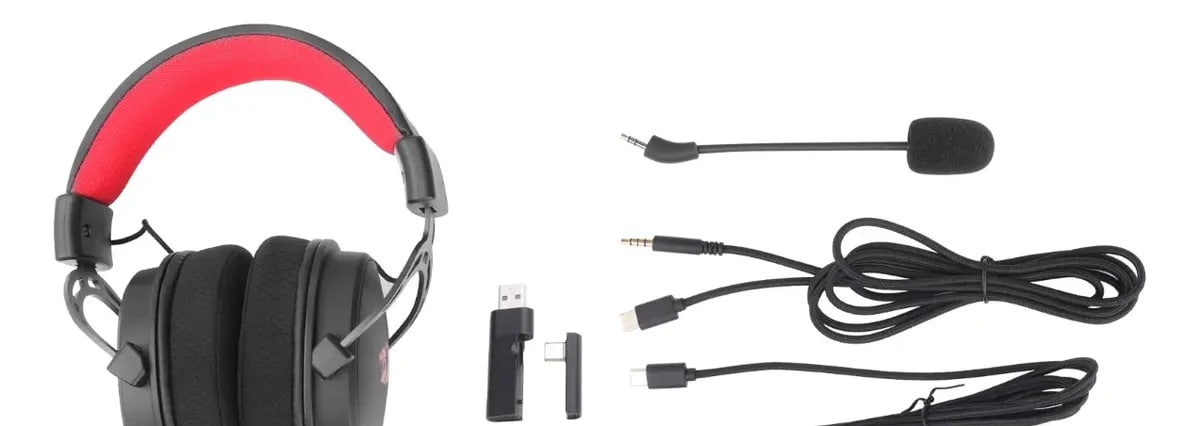 Headset Sem Fio Redragon Cragblade Pro H541