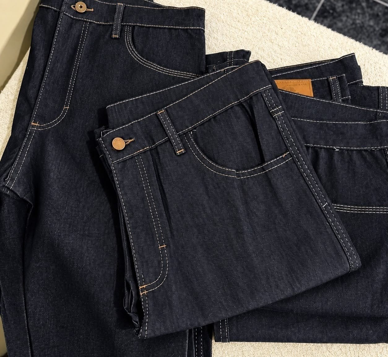 Kit com 5 Calças Jeans Com Elastano