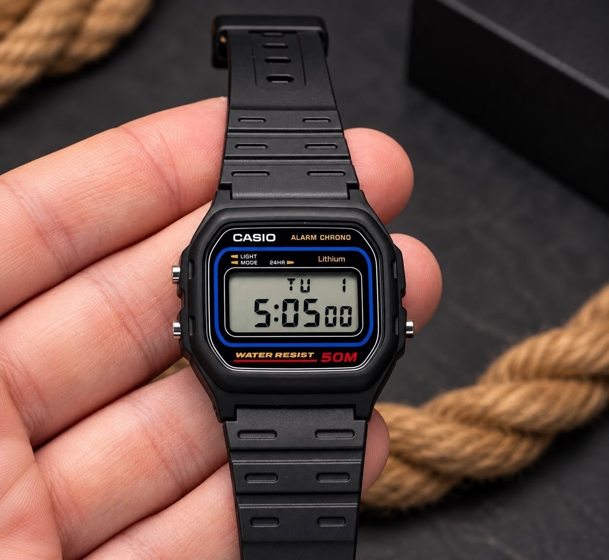Relógio Casio Digital W-59-1VQ