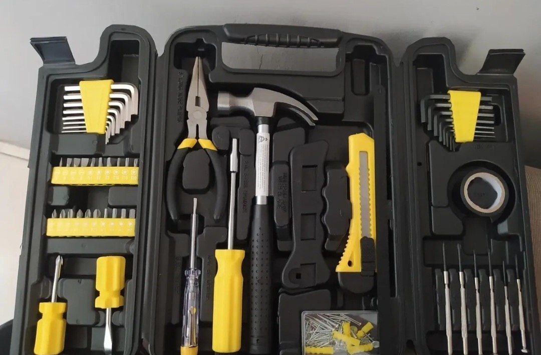 Kit Jogo de Ferramentas 142 Peças Fasterr com Maleta