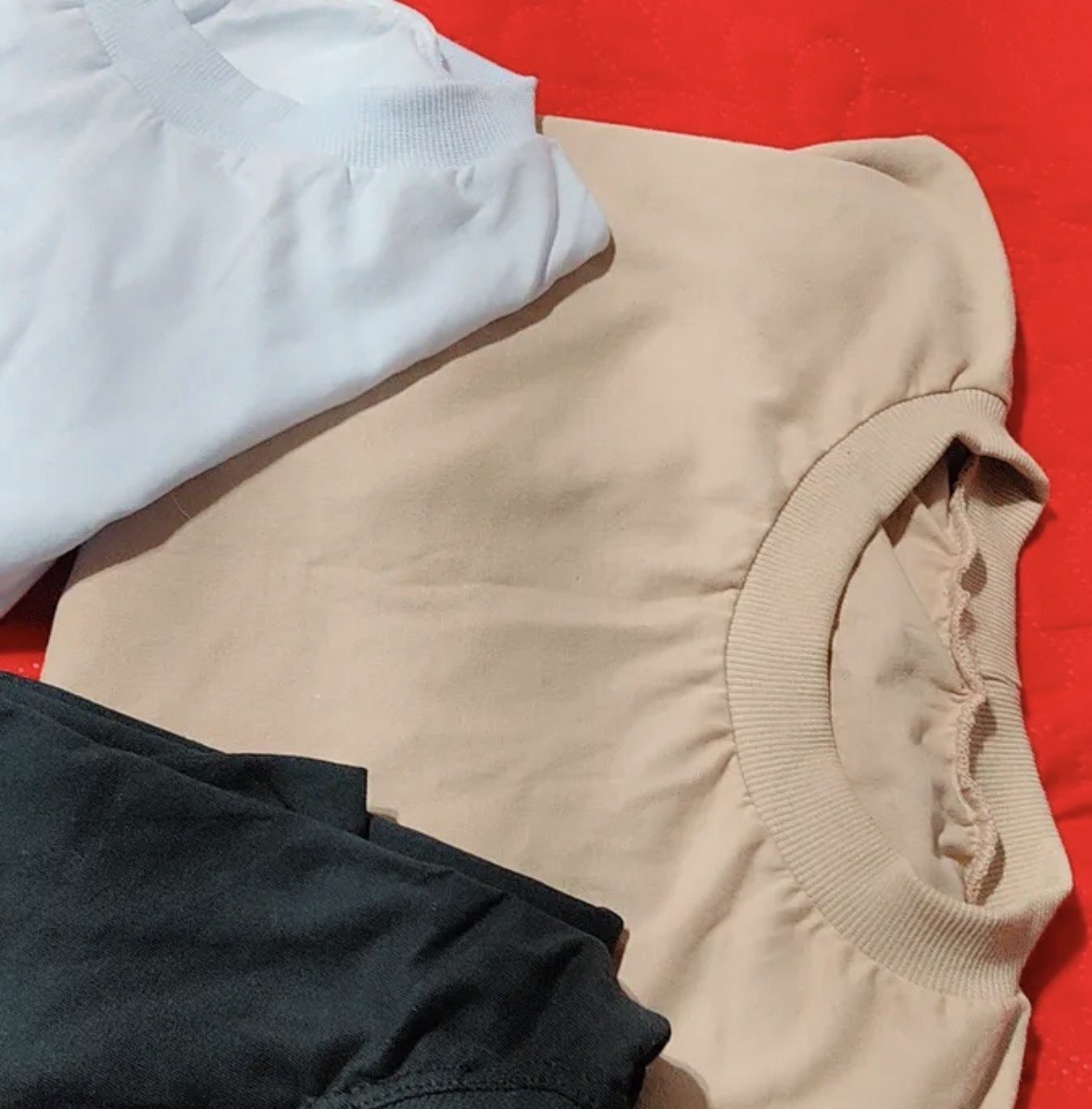 Kit 3 Oversized Masculina Stretwear Básica Lisa Premium