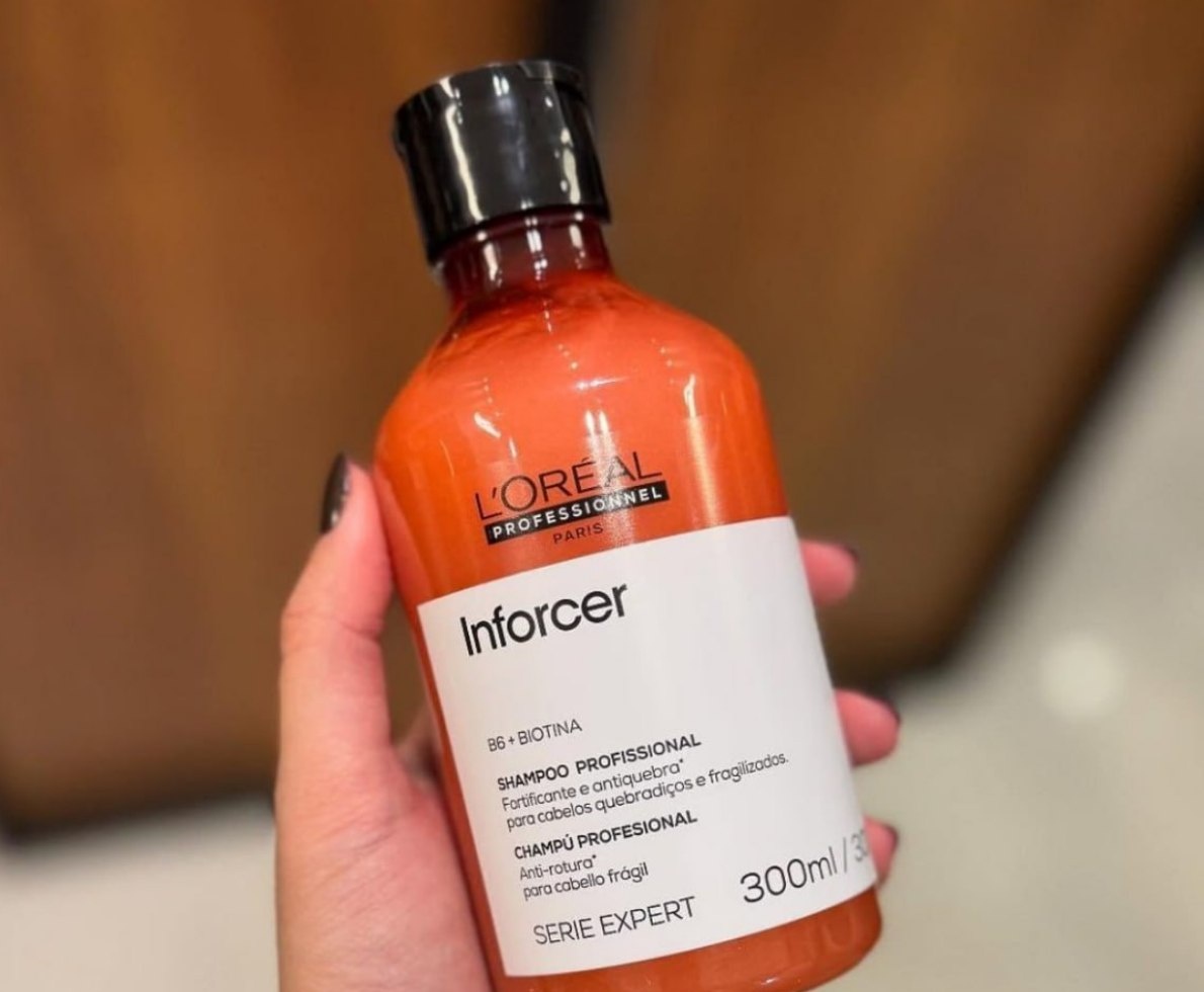LOréal Professionnel Inforcer Shampoo Fortificante Antiqueda 300mL