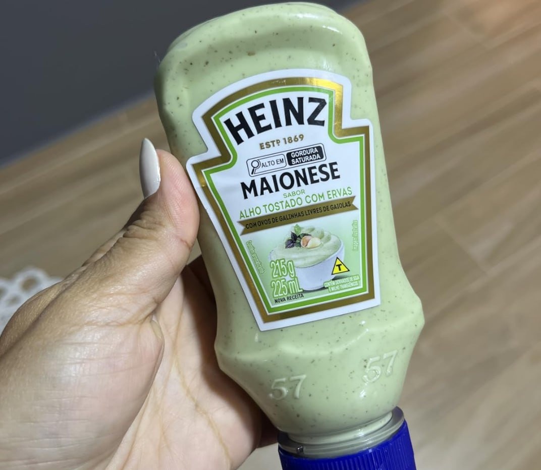 Heinz Maionese Alho Tostado Com Ervas 215g