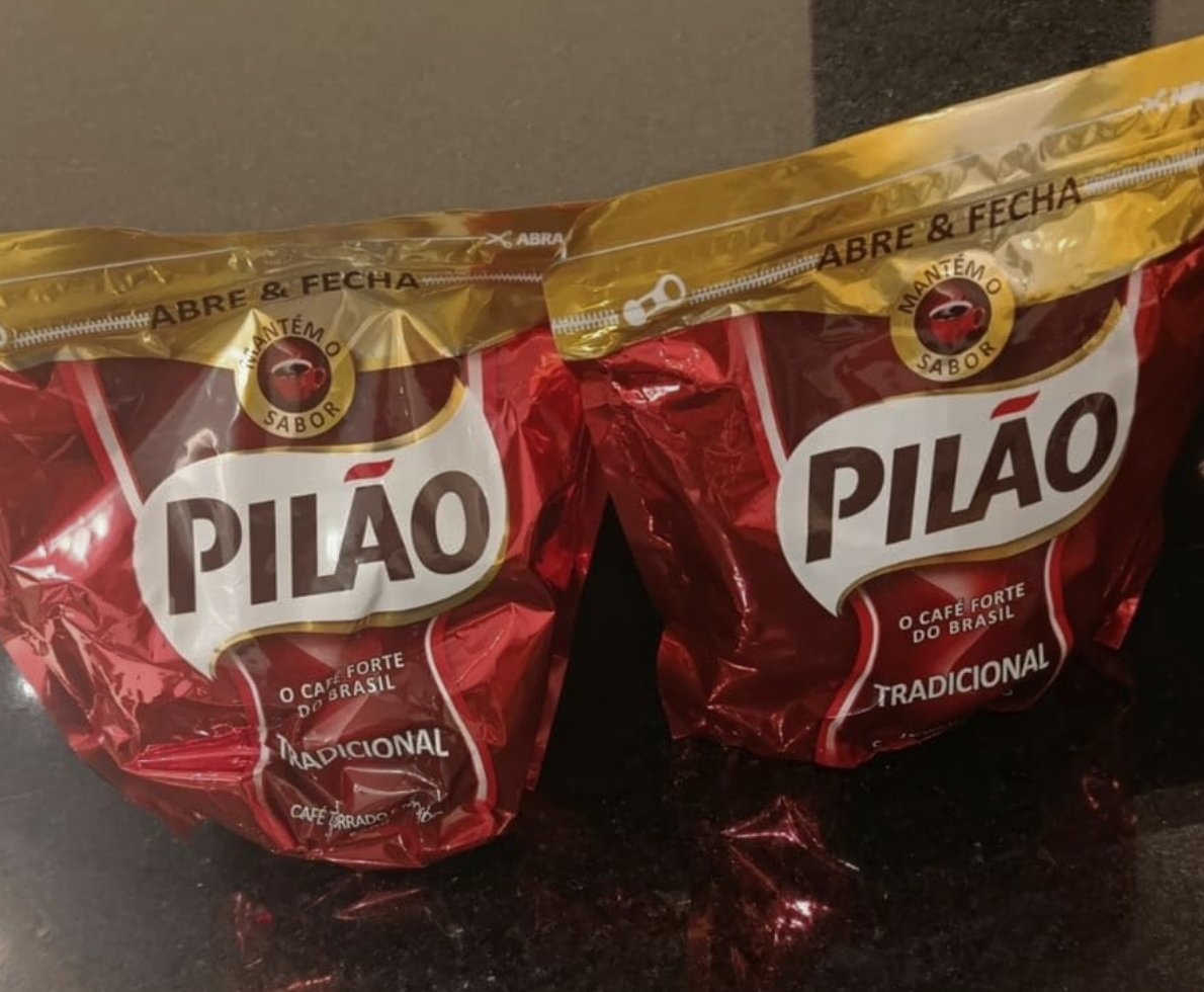 Café Pilão Torrado e Moído Tradicional Sachê 250g