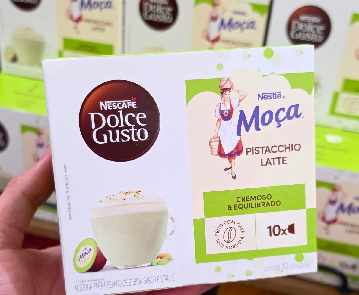 Nescafé Dolce Gusto Moça Pistacchio Latte 10 Cápsulas