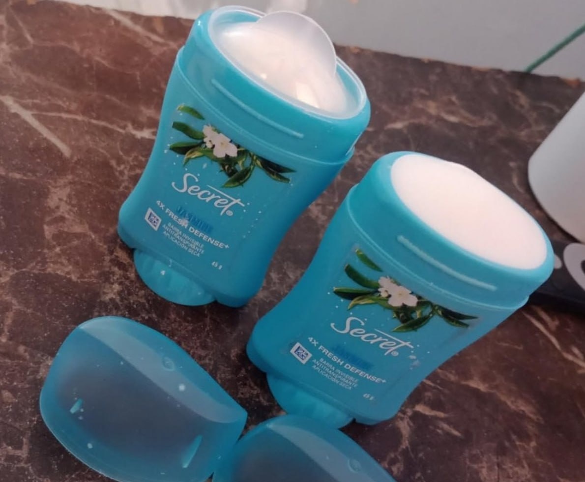 Desodorante Antitranspirante Secret em Barra Jasmine, 45g