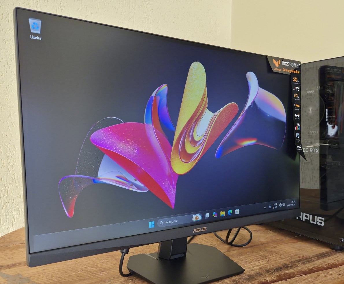 Monitor Gamer Asus TUF Gaming Series 5 27 Full HD 260Hz Fast IPS 0.3ms