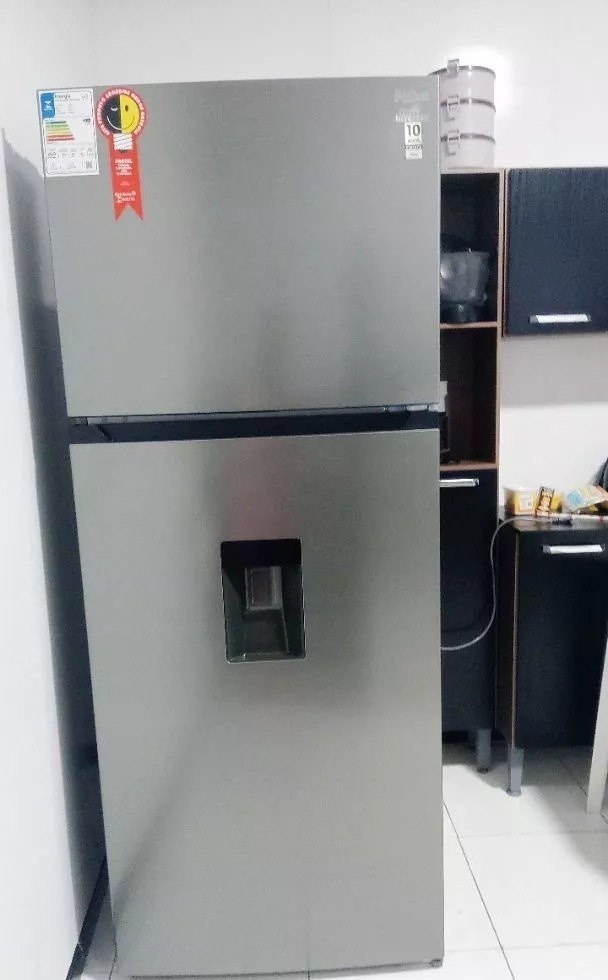 Geladeira Philco Eco Inverter Duplex 413L Inox PRF501TI