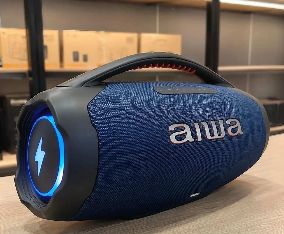 Caixa de Som Portátil BT Aiwa Boombox