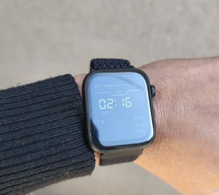Relógio Smartwatch Forestory Inteligente Tela 1.83 Bluetooth Ip68 À Prova Dágua