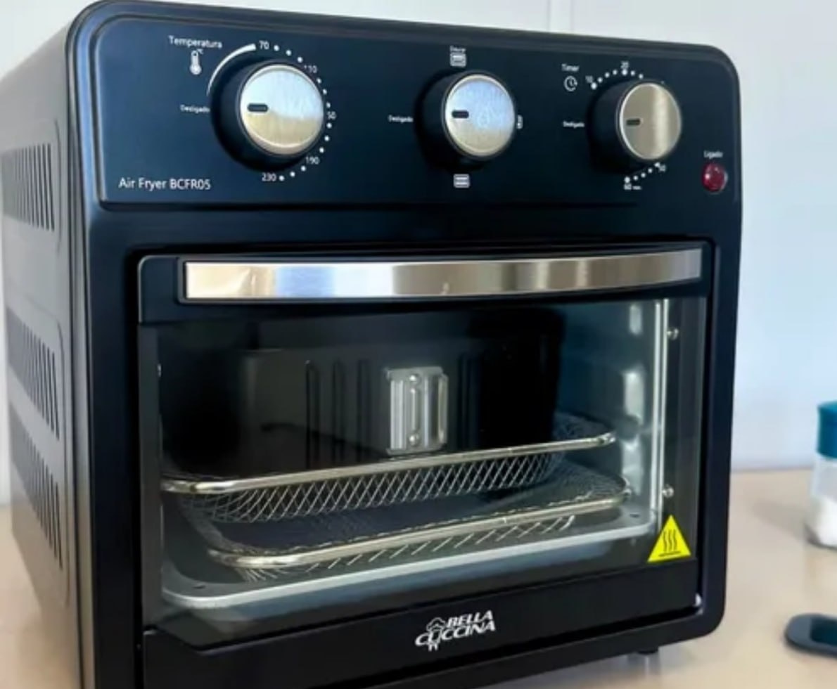 Air Fryer Oven Britânia 12L Bella Cuccina 1500W 110V