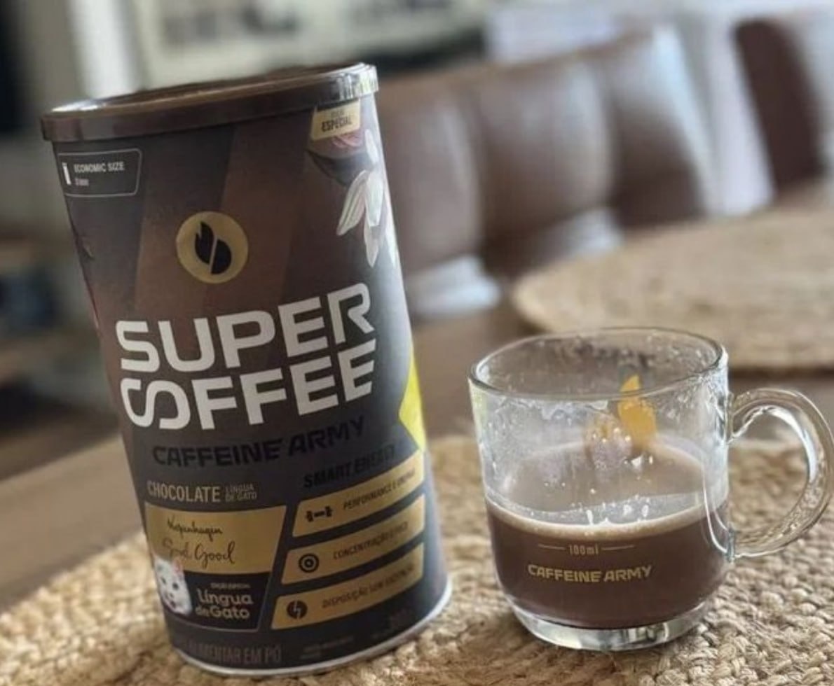 Supercoffee Chocolate Língua De Gato Kopenhagen Caffeinearmy 380g
