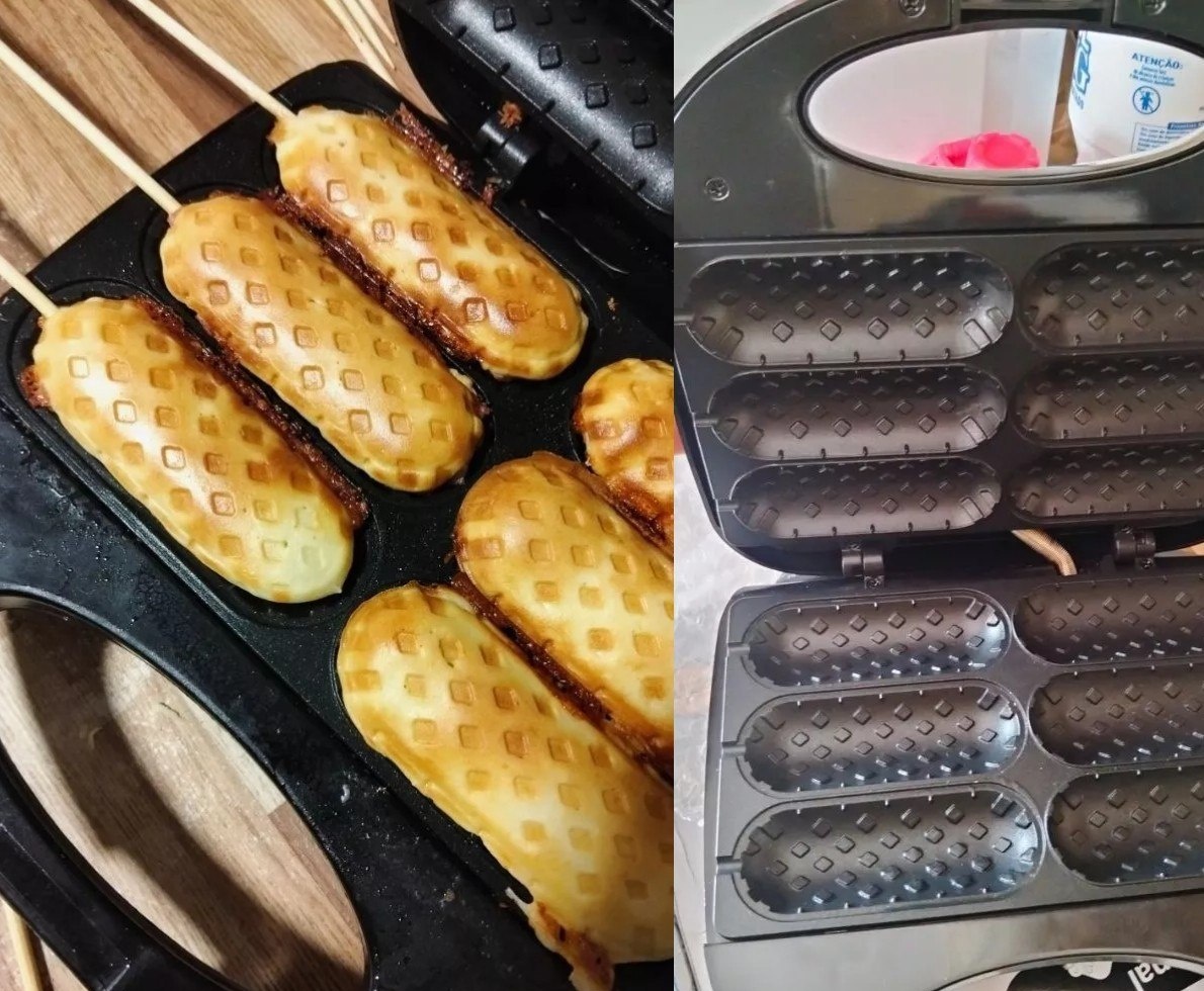 Máquina de Crepe Crepeira Pratic