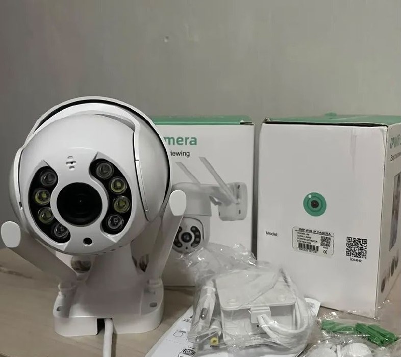 Kit 2 Câmeras Segurança Ip Interna Externa Wifi iCSee Infravermelho Prova DÁgua - HW