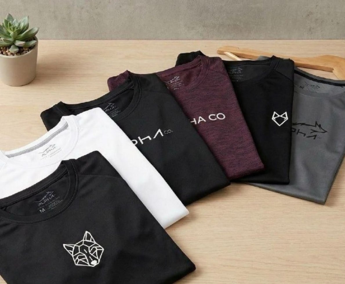 Kit com 6 Camisetas Mais Procuradas Alpha