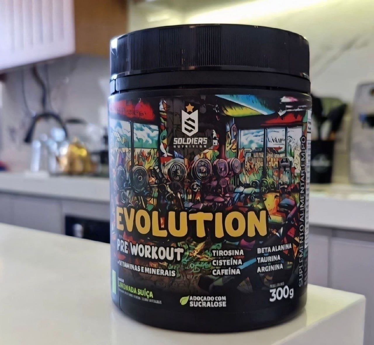 Pré Treino Evolution 300g Soldiers Nutrition