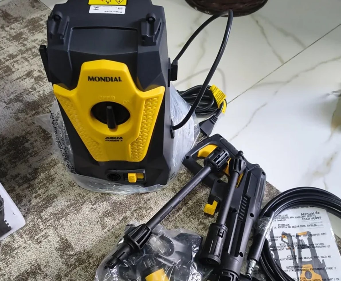 Lavadora de Alta Pressão Aqua Power Mondial 1400w