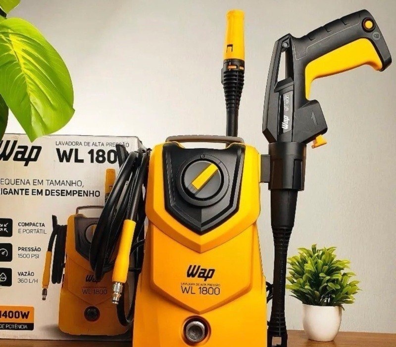 Lavadora de Alta Pressão Compacta WAP WL 1800 1400W 127v