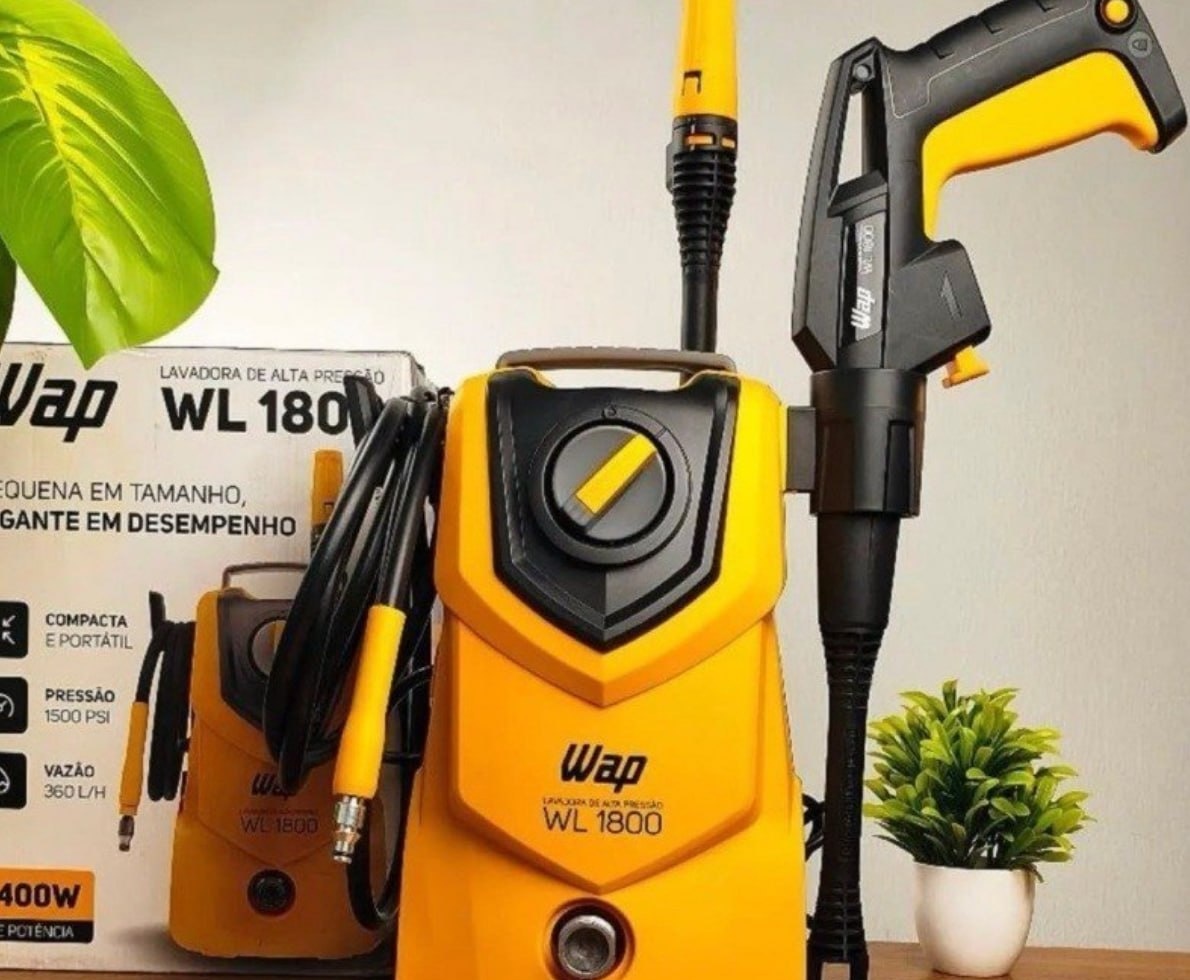 Lavadora de Alta Pressão Compacta WAP WL 1800 1400W 127v