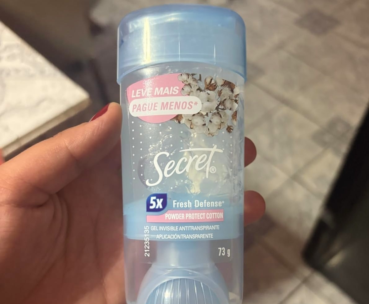 Secret Desodorante Antitranspirante em Gel Powder Protect Cotton 73g