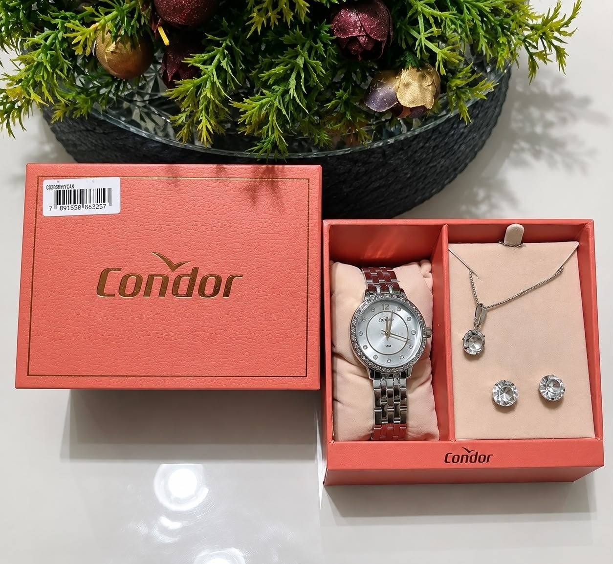 Kit Condor Feminino Prata