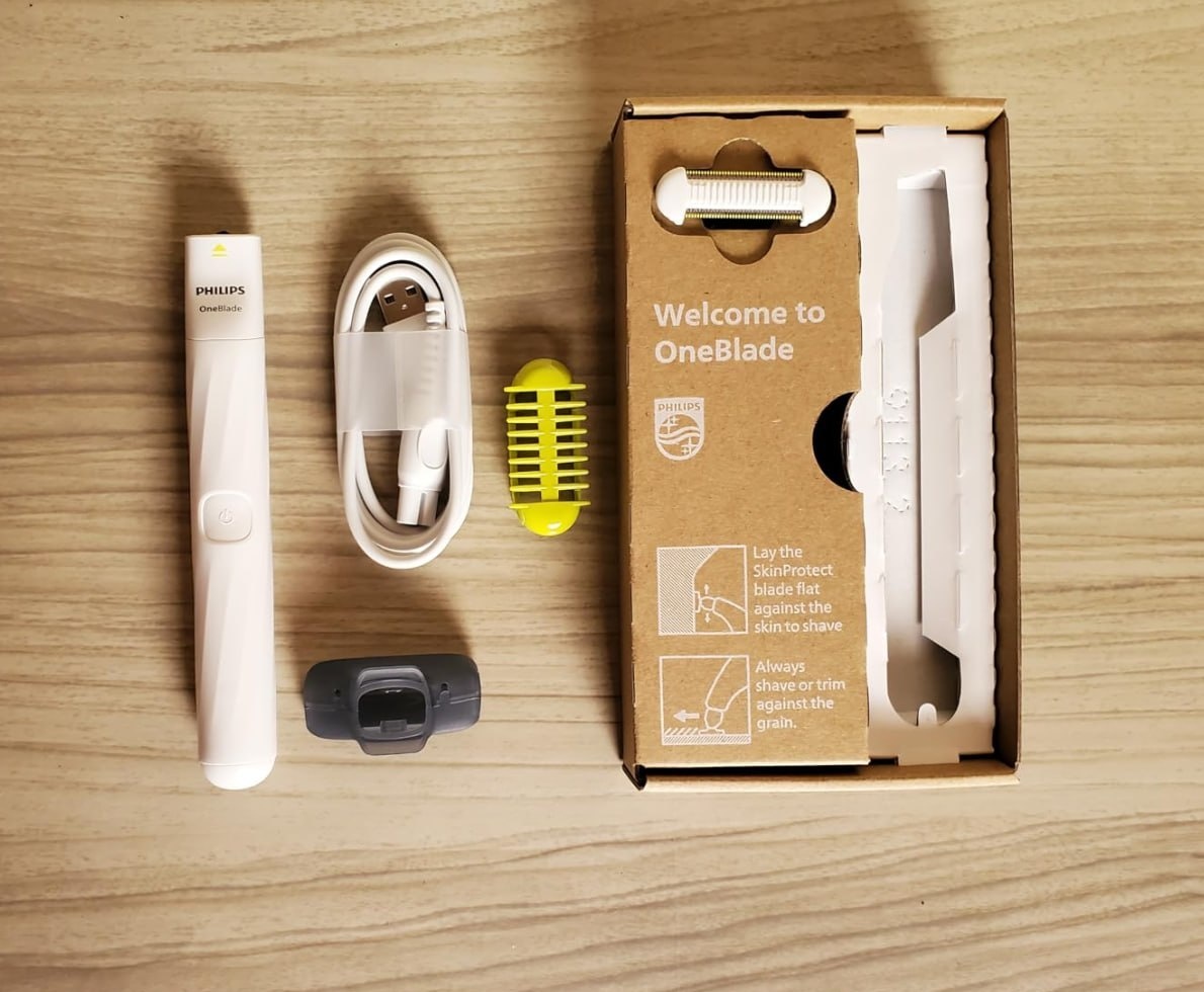 Aparador de Pelos Íntimos Philips OneBlade Intimate