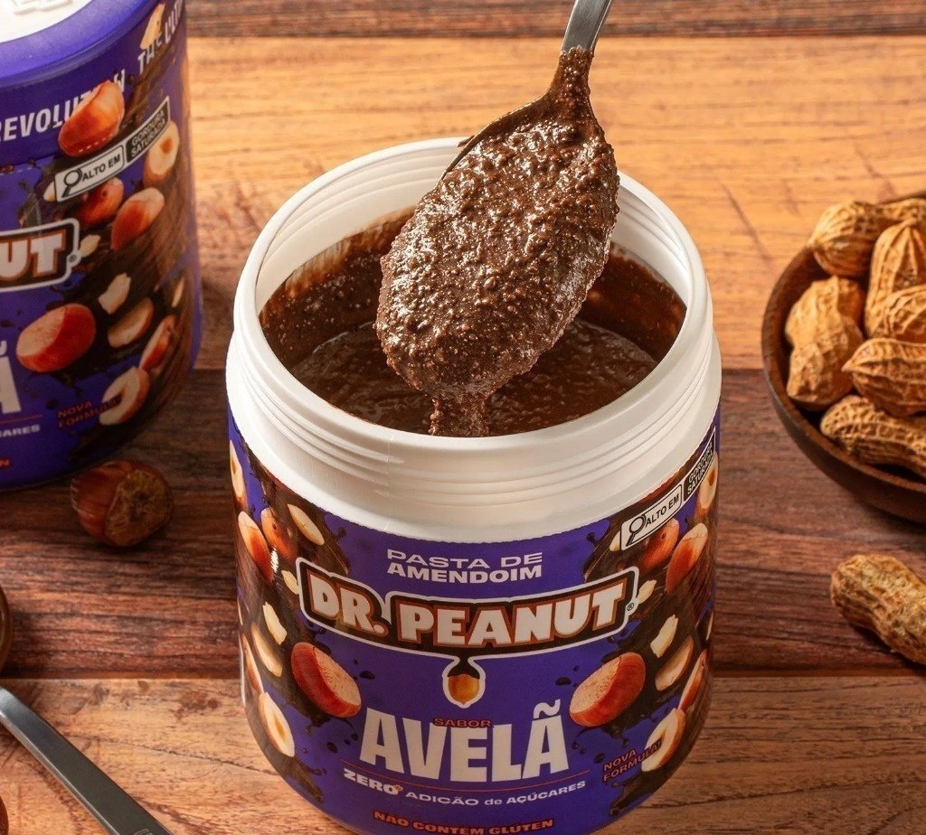 Pasta de Amendoim Dr. Peanut Avelã 600g