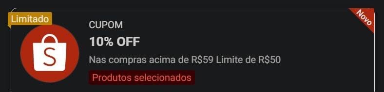 A promoção pode encerrar a qualquer momento.
