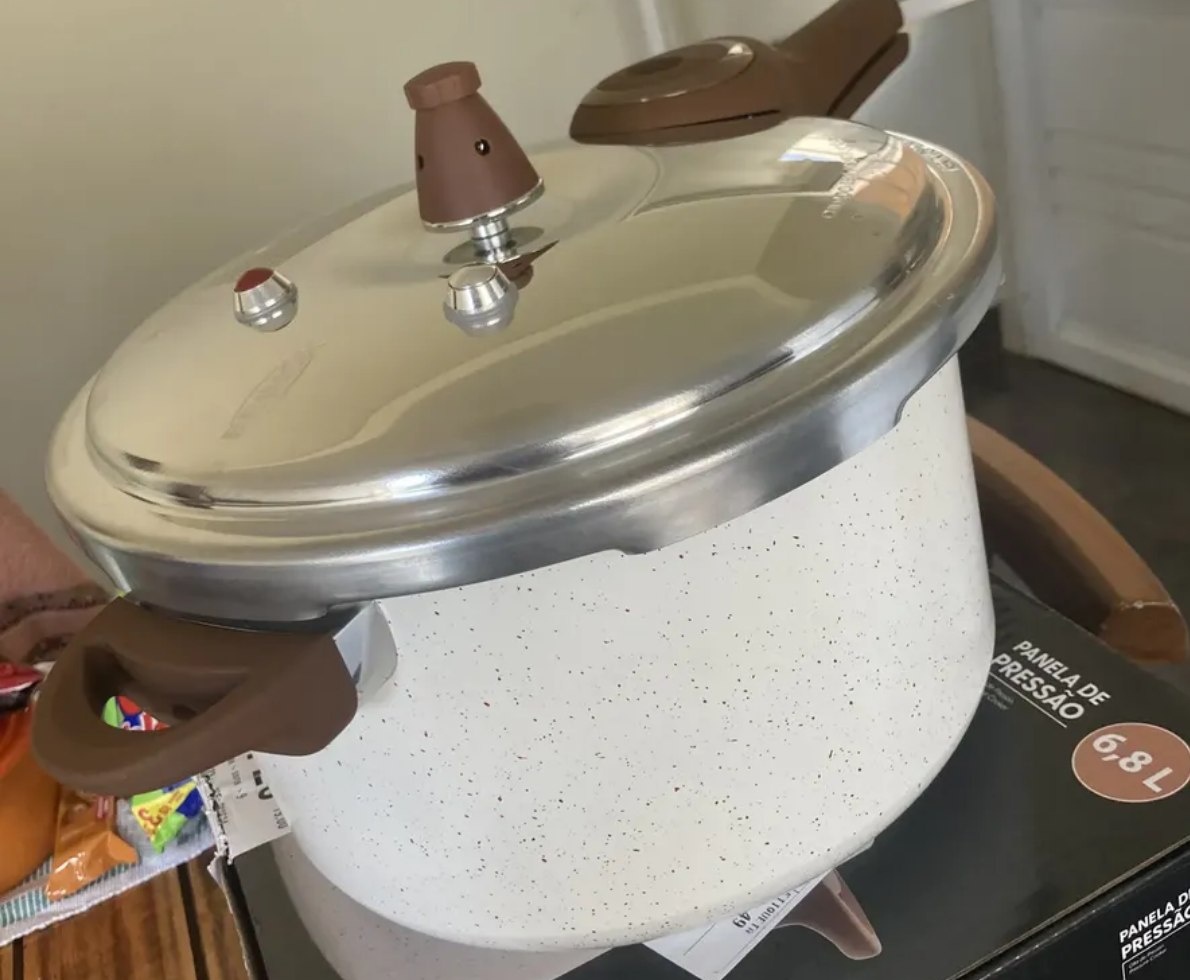 Panela Pressao Brinox Ceramic