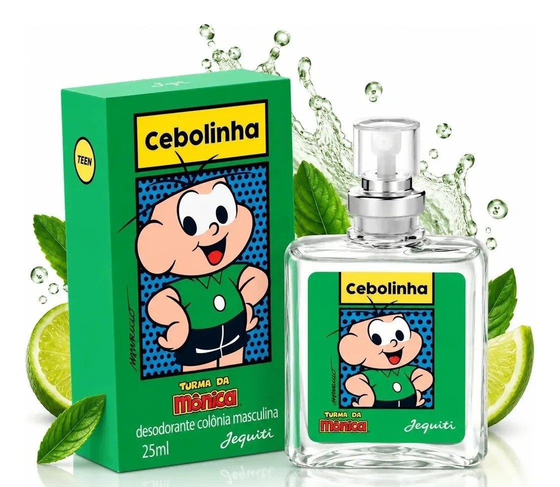 Colônia Turma Da Mônica Cebolinha Jequiti 25mL