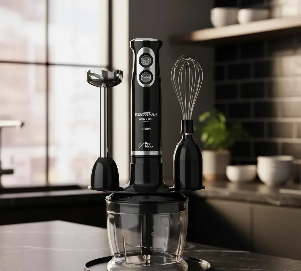 Mixer Bmx400p 3 Em 1 500w Cor Preto Britânia 110v Preto