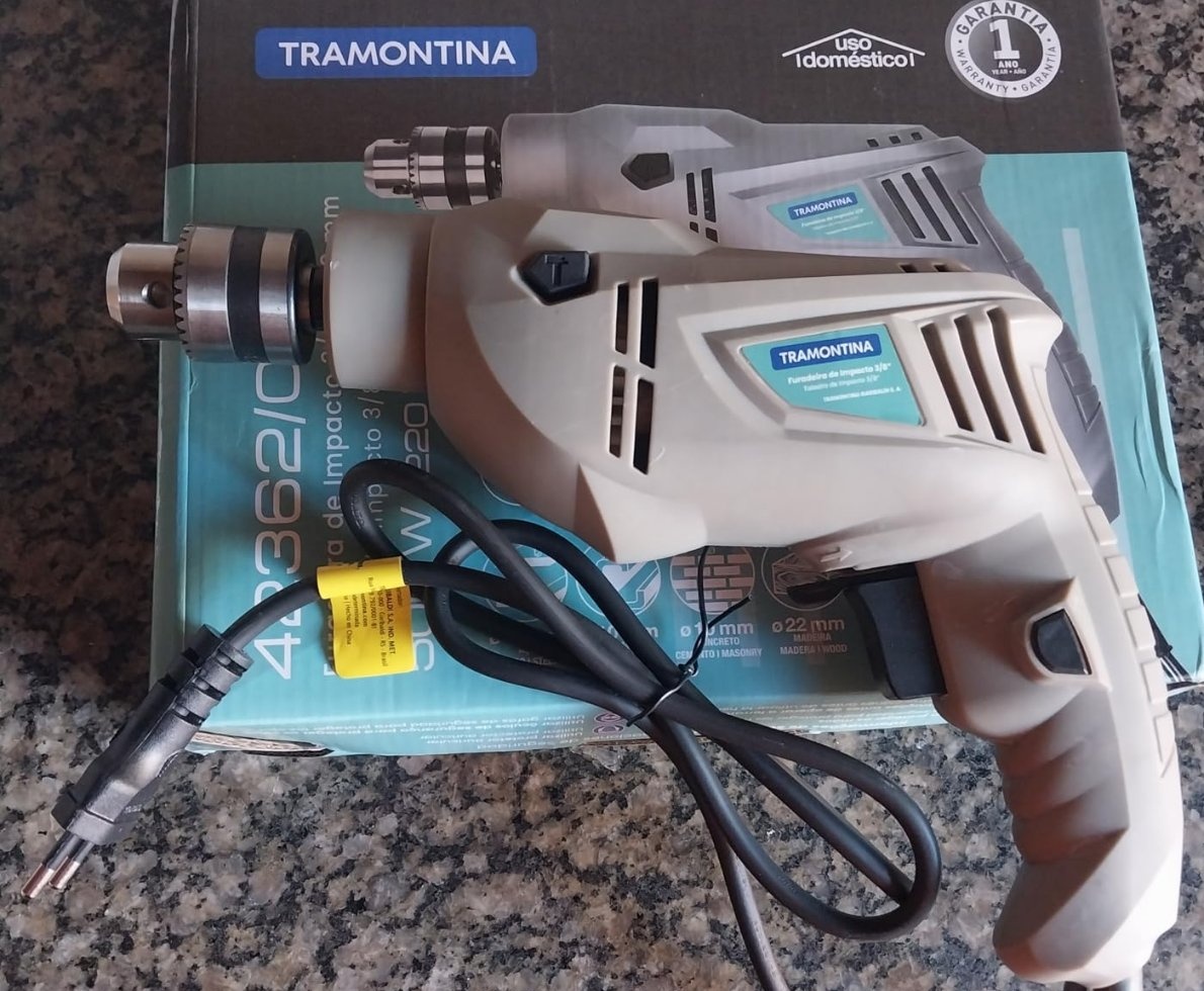 Furadeira de Impacto 38 500W Tramontina