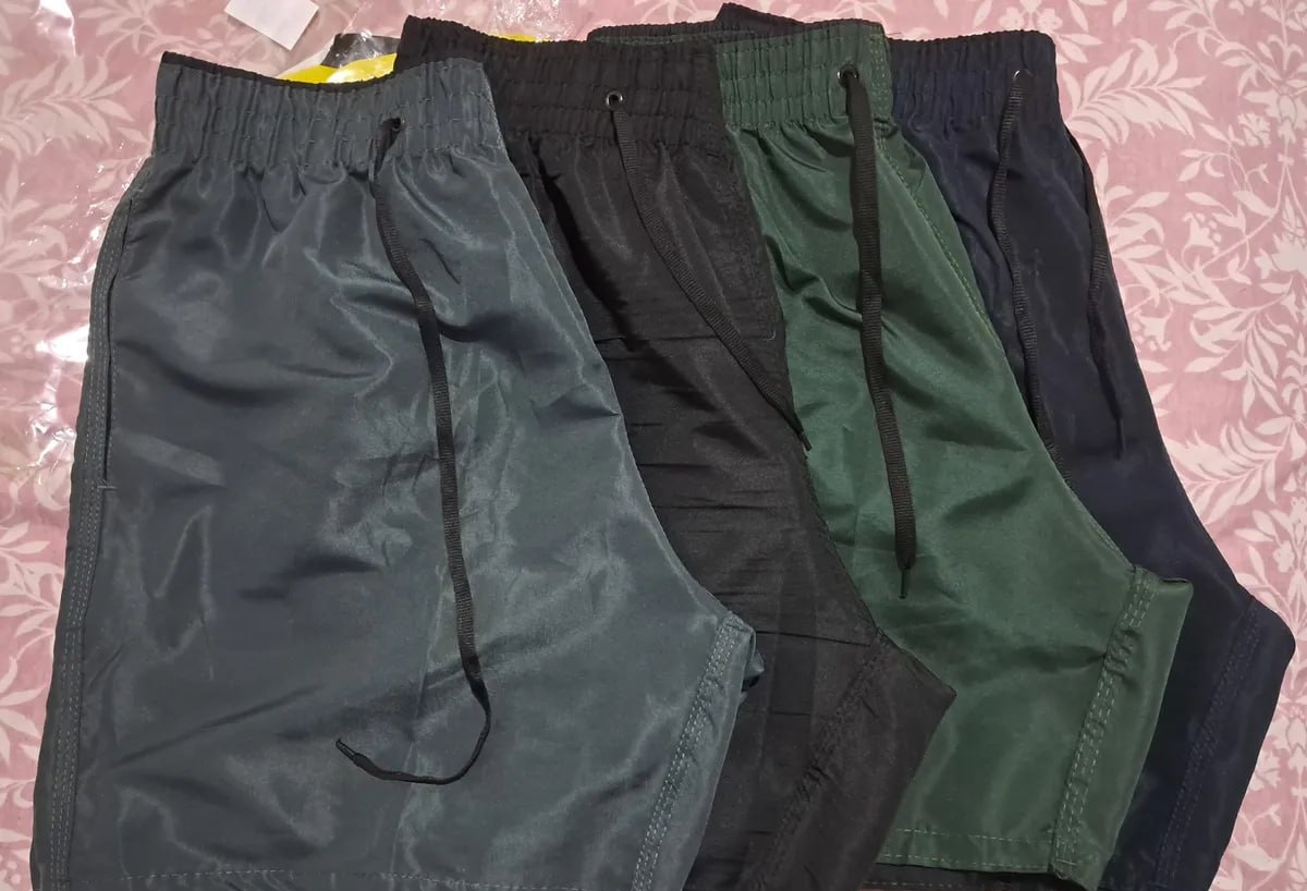 Kit 4 Short Tactel Masculino