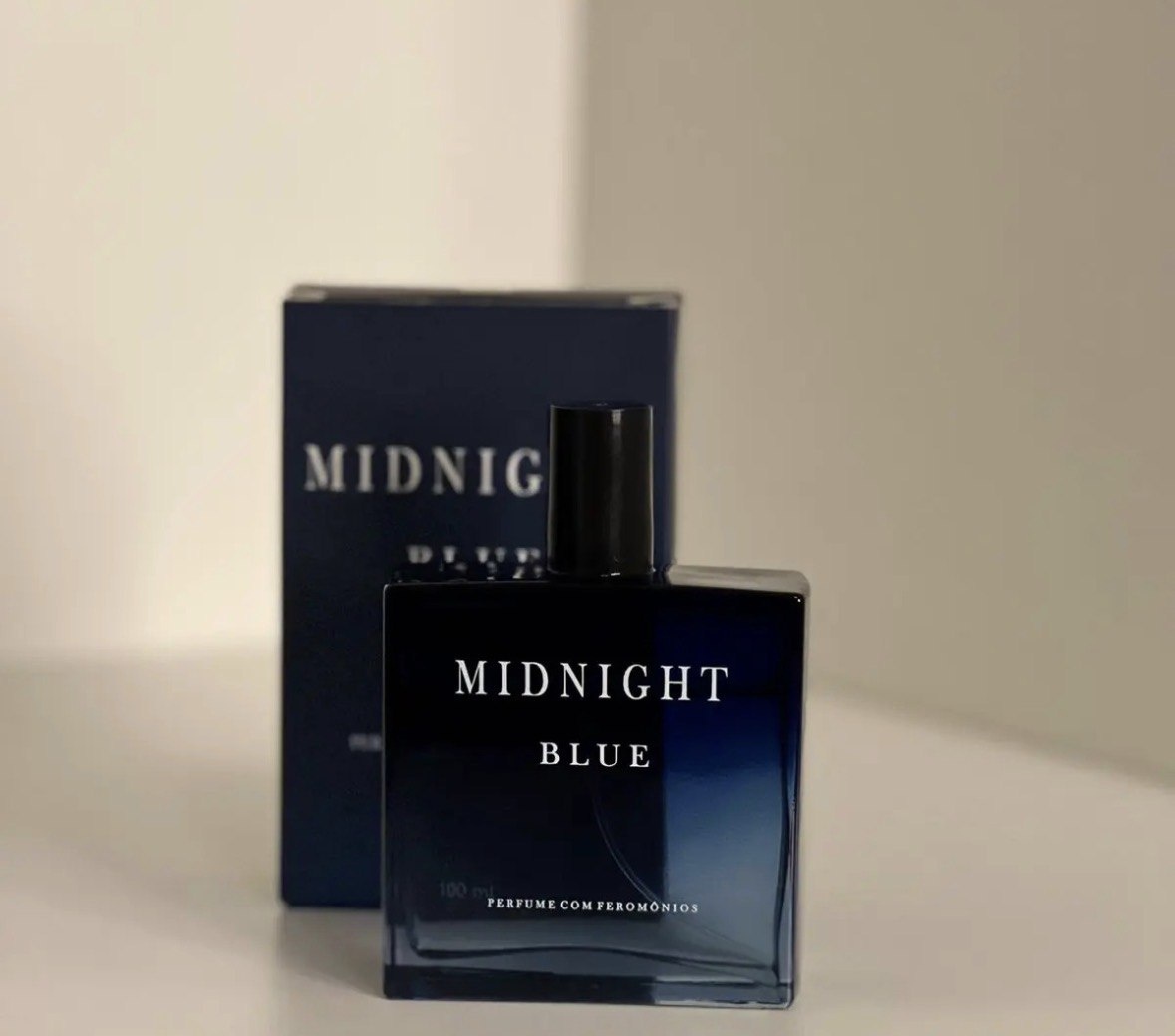 Perfume Masculino Premium Midnight Blue 100ml Original Árabe