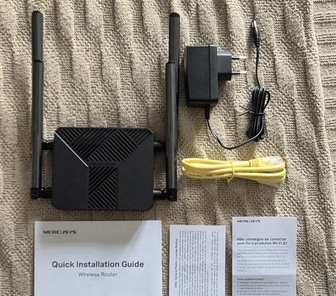 Roteador Mercusys Mr60x 1500 Mbps 4 Antenas 3 Portas Gigabit Dual Band EasyMesh