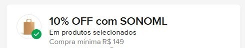 CUPOM SONOML