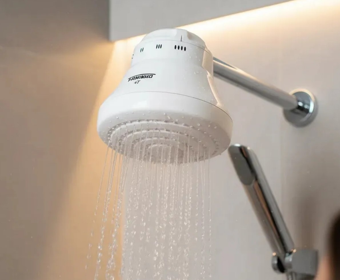 Ducha Chuveiro Elétrico Faminho 4 Temperaturas 6800W Fame 220V