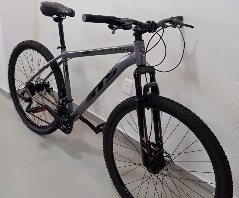 Bicicleta Aro 29 Gts Dexter 24 Marchas Freio A Disco Cor Grafite