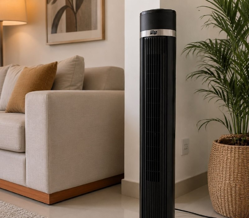 Ventilador de Torre WAP Air Silence com Ajuste de 4