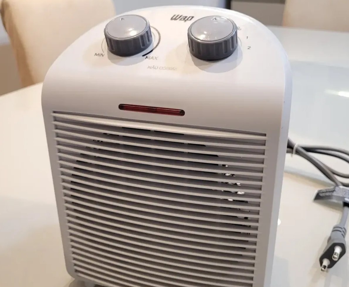Aquecedor Elétrico Portátil 3 em 1 WAP Air Heat 220V