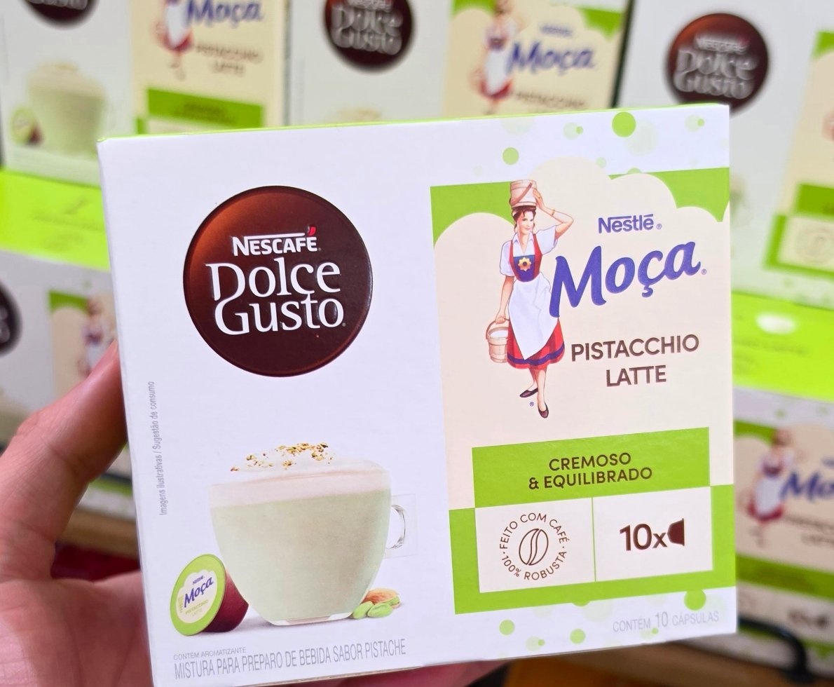 Nescafé Dolce Gusto Moça Pistacchio Latte 10 Cápsulas