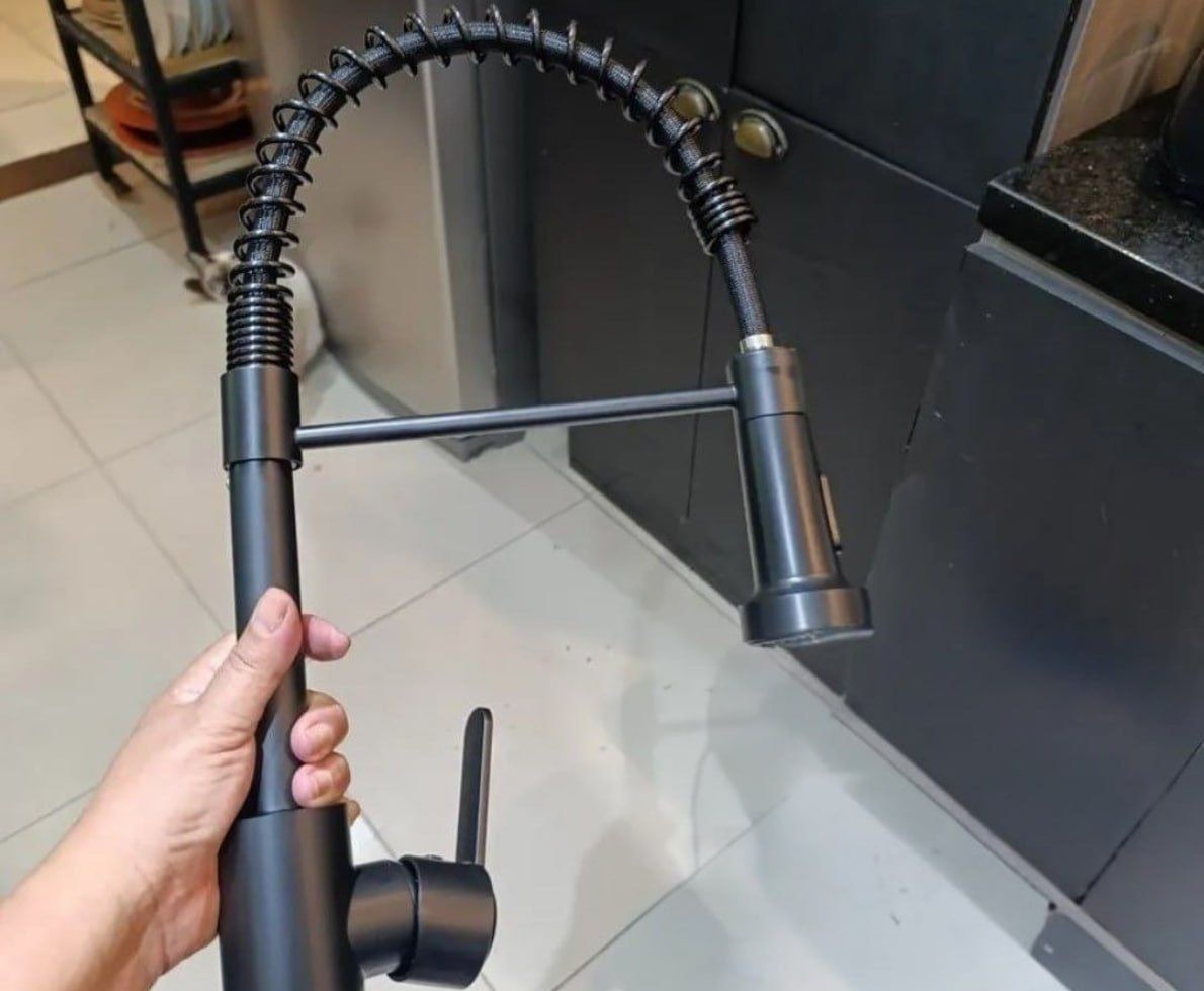 Torneira Cozinha Gourmet Bancada Flexível